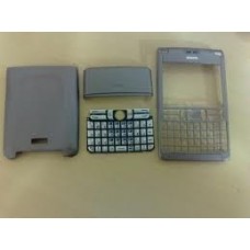 CARCAÇA NOKIA E61 E62 PRATA COMPLETA